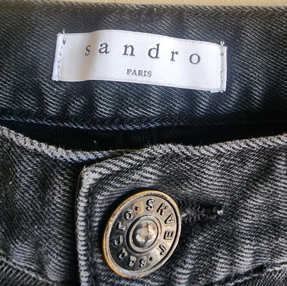 Sandro Black Jeans